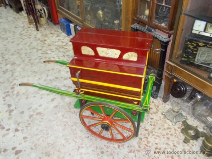 Gram&oacute;fonos y gramolas: Organillo funcionando - Foto 30