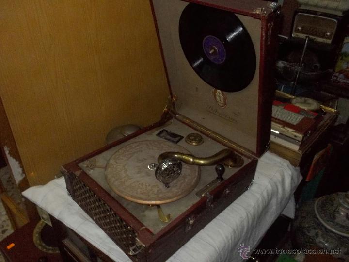 Gram&oacute;fonos y gramolas: Gramola Odeon Funcionando - Foto 9