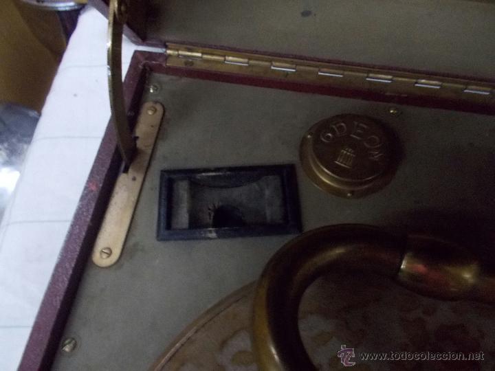 Gram&oacute;fonos y gramolas: Gramola Odeon Funcionando - Foto 10