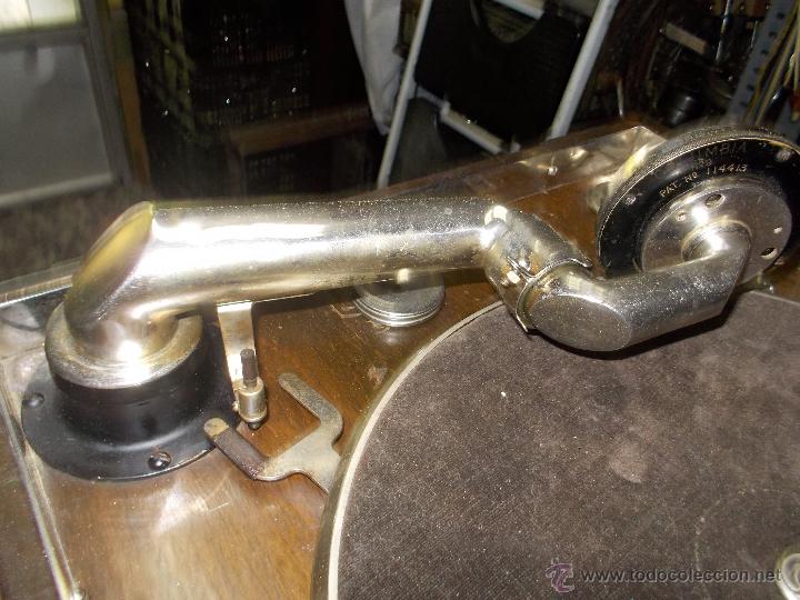 Gram&oacute;fonos y gramolas: Gramola Columbia Funcionando - Foto 16