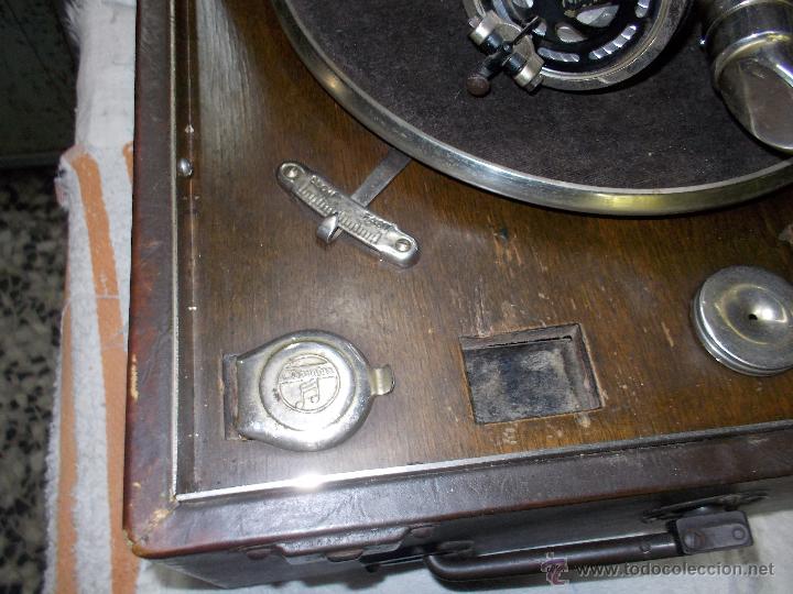 Gram&oacute;fonos y gramolas: Gramola Columbia Funcionando - Foto 22