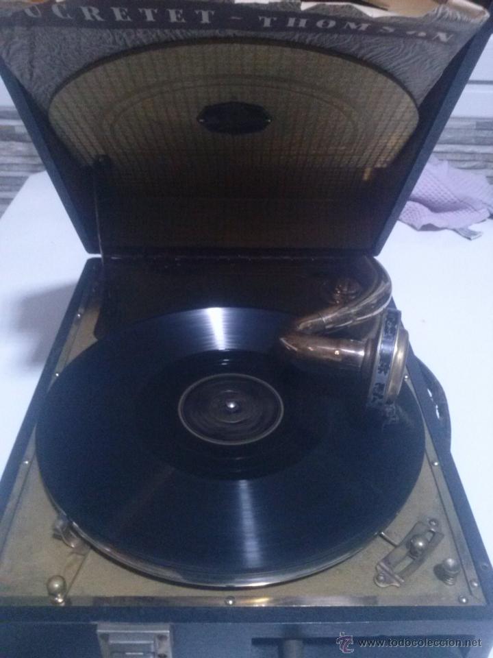 Gram&oacute;fonos y gramolas: antiguo gramofono parlophone - Foto 1