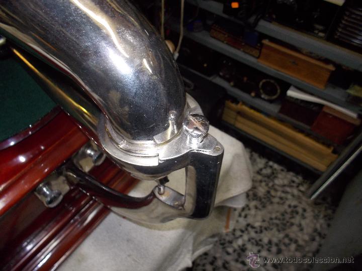Gram&oacute;fonos y gramolas: Gramofono de La voz de su amo funcionando - Foto 39
