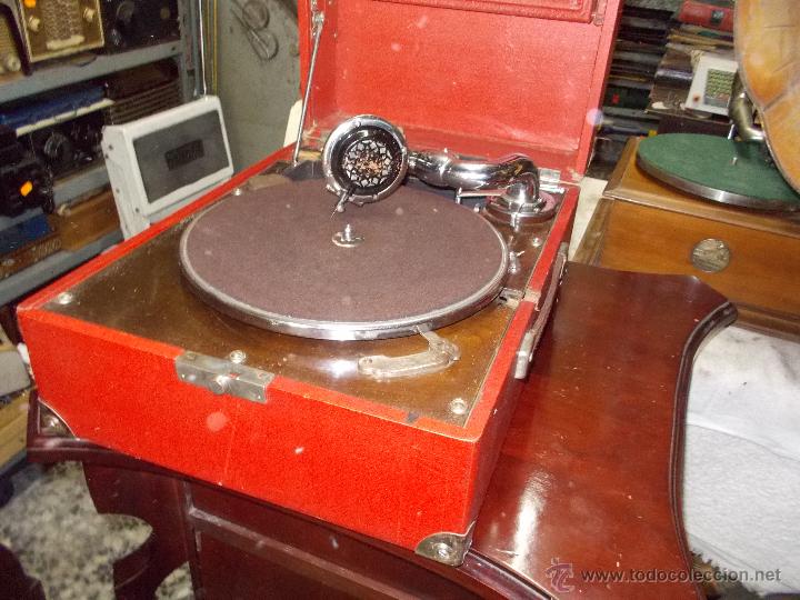 Gram&oacute;fonos y gramolas: Gramola RCA Victrola Funcionando - Foto 10
