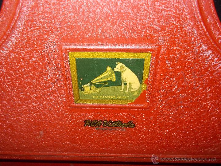 Gram&oacute;fonos y gramolas: Gramola RCA Victrola Funcionando - Foto 17