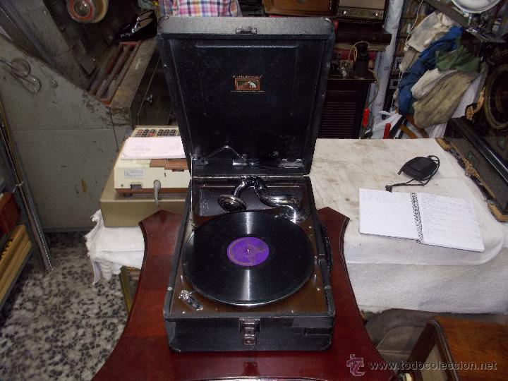 Gram&oacute;fonos y gramolas: Gramola His master voice - Foto 1