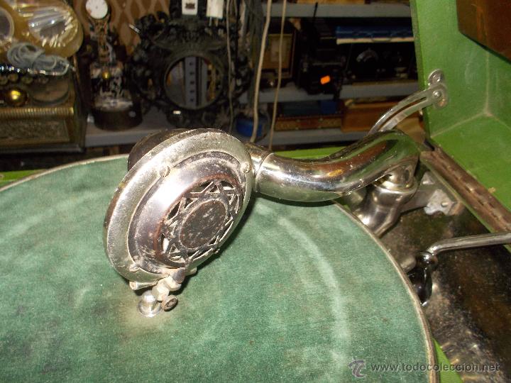 Gram&oacute;fonos y gramolas: Gramola Goldring funcionando - Foto 3