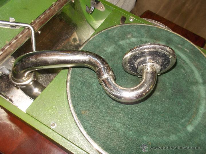 Gram&oacute;fonos y gramolas: Gramola Goldring funcionando - Foto 5
