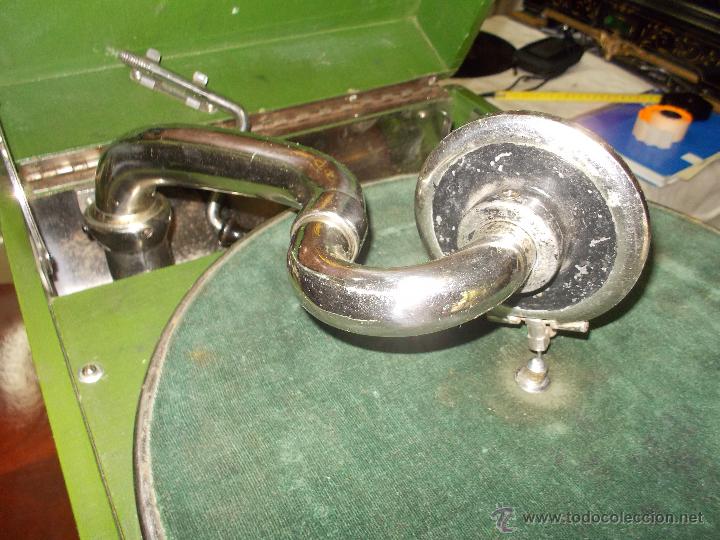 Gram&oacute;fonos y gramolas: Gramola Goldring funcionando - Foto 6