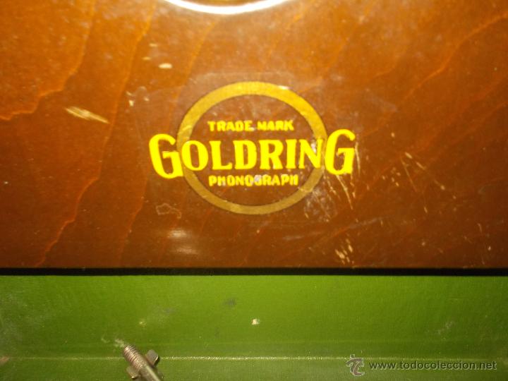 Gram&oacute;fonos y gramolas: Gramola Goldring funcionando - Foto 10