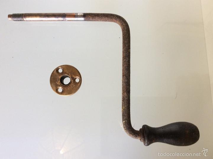 Gram&oacute;fonos y gramolas: MANIVELA Y BOCAMANIVELA EDISON DIAMOND DISC C19 &oacute; C250 - Foto 1