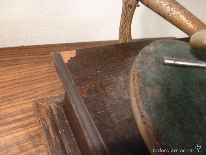 Gram&oacute;fonos y gramolas: gramofono con trompa - Foto 21