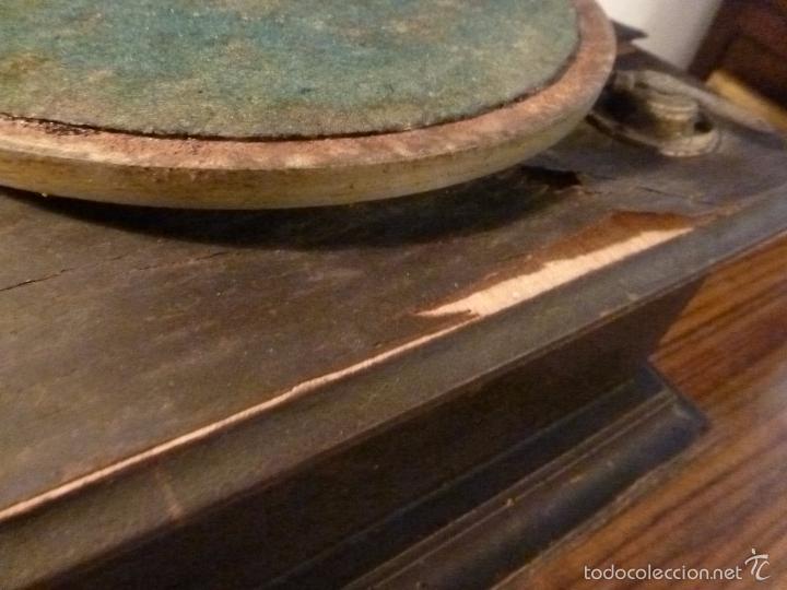 Gram&oacute;fonos y gramolas: gramofono con trompa - Foto 23