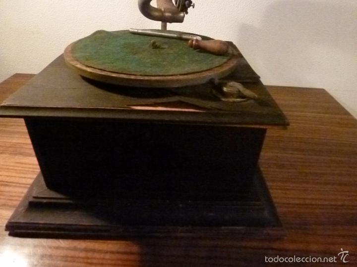 Gram&oacute;fonos y gramolas: gramofono con trompa - Foto 25