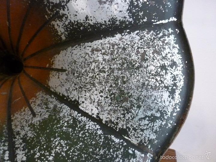 Gram&oacute;fonos y gramolas: gramofono con trompa - Foto 30