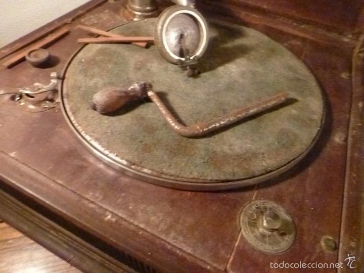 Gram&oacute;fonos y gramolas: gramofono - Foto 13