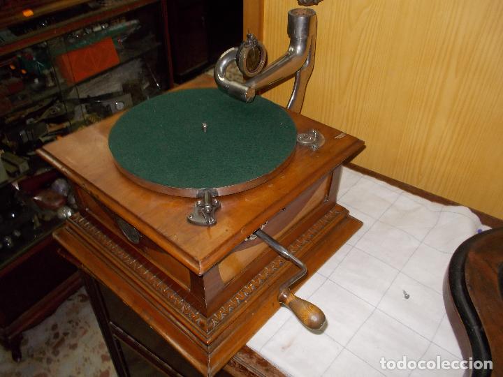 Gram&oacute;fonos y gramolas: Gramofono de la voz de su amo original - Foto 14