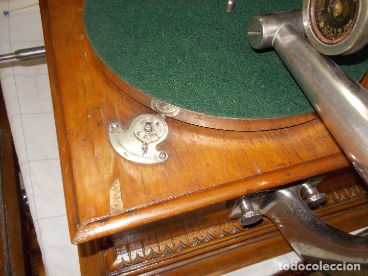Gram&oacute;fonos y gramolas: Gramofono de la voz de su amo original - Foto 26