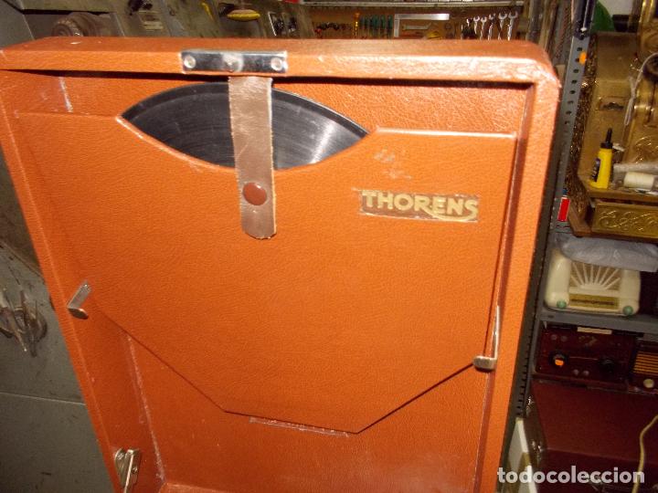 Gram&oacute;fonos y gramolas: Gramola Thorens funcionando - Foto 7