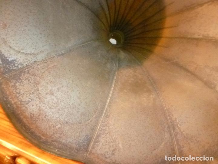 Gram&oacute;fonos y gramolas: gramofono con trompa - Foto 12