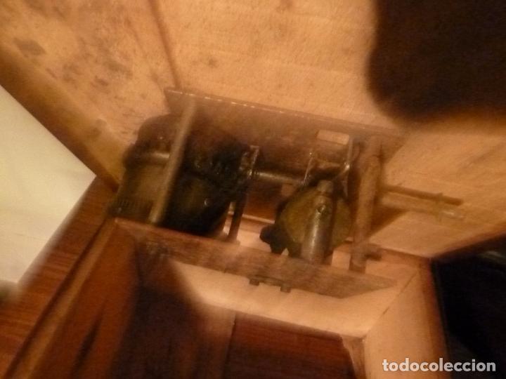 Gram&oacute;fonos y gramolas: caja de gramofono con trompa - Foto 19