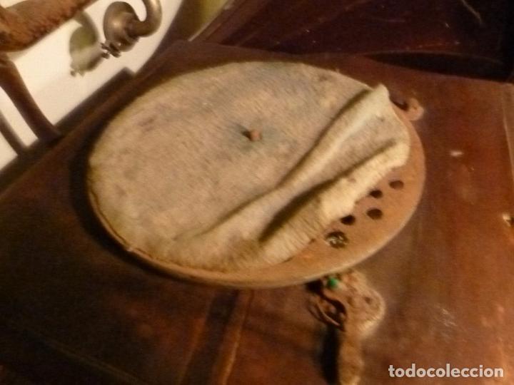 Gram&oacute;fonos y gramolas: caja de gramofono con trompa - Foto 24
