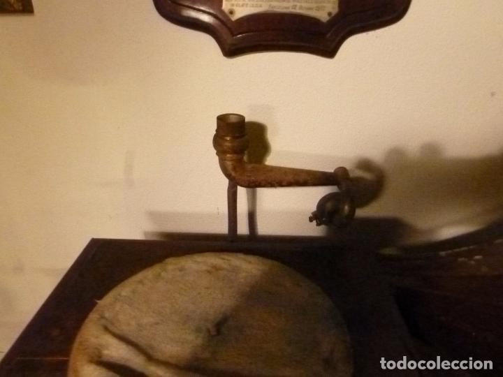 Gram&oacute;fonos y gramolas: caja de gramofono con trompa - Foto 27