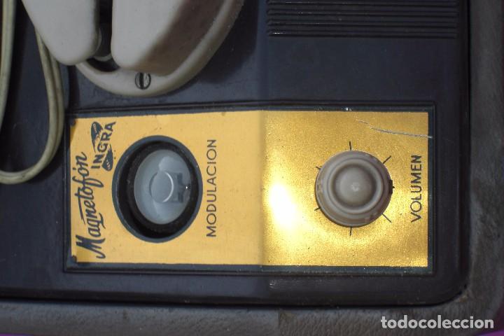 Gram&oacute;fonos y gramolas: MAGNETOFON DE VALVULAS MARCA INGRA CAR - Foto 6
