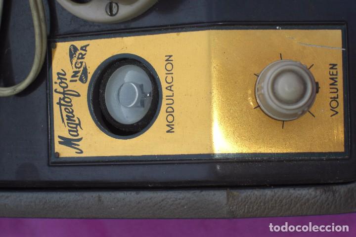 Gram&oacute;fonos y gramolas: MAGNETOFON DE VALVULAS MARCA INGRA CAR - Foto 8
