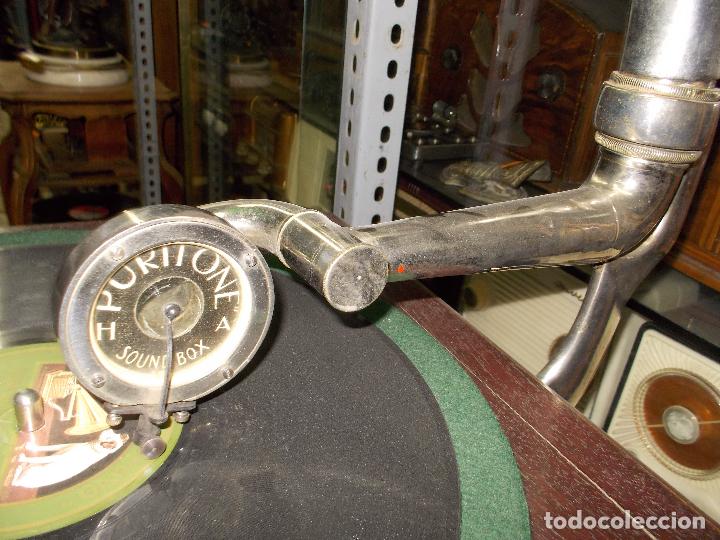 Gram&oacute;fonos y gramolas: Gramofono funcionando - Foto 15