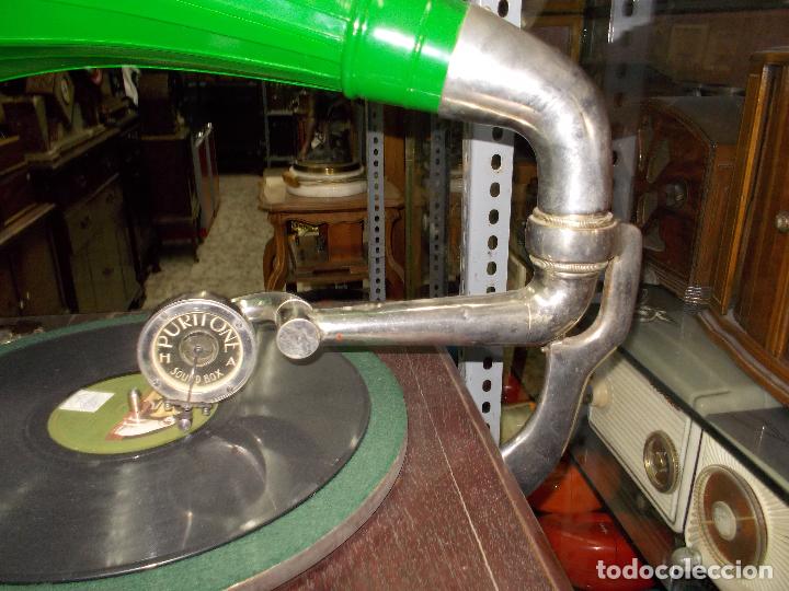 Gram&oacute;fonos y gramolas: Gramofono funcionando - Foto 16