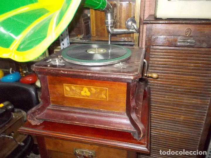 Gram&oacute;fonos y gramolas: Gramofono funcionando - Foto 20