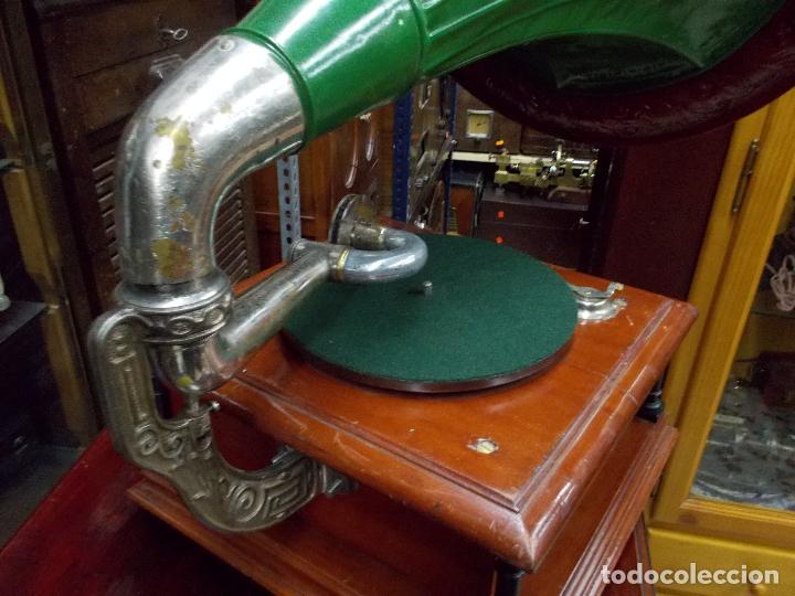 Gram&oacute;fonos y gramolas: Gramofono funcionando - Foto 17