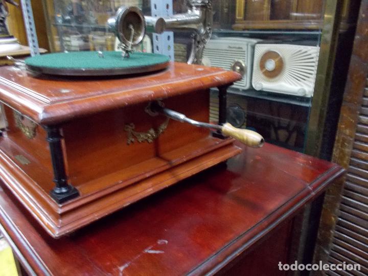 Gram&oacute;fonos y gramolas: Gramofono funcionando - Foto 31