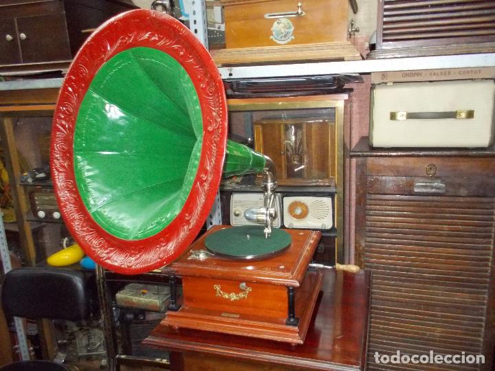 Gram&oacute;fonos y gramolas: Gramofono funcionando - Foto 37