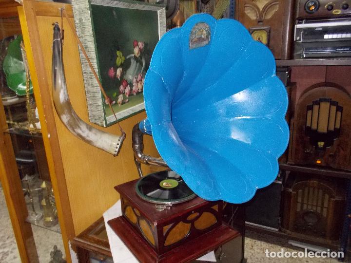 Gram&oacute;fonos y gramolas: Gramofono funcionando - Foto 1