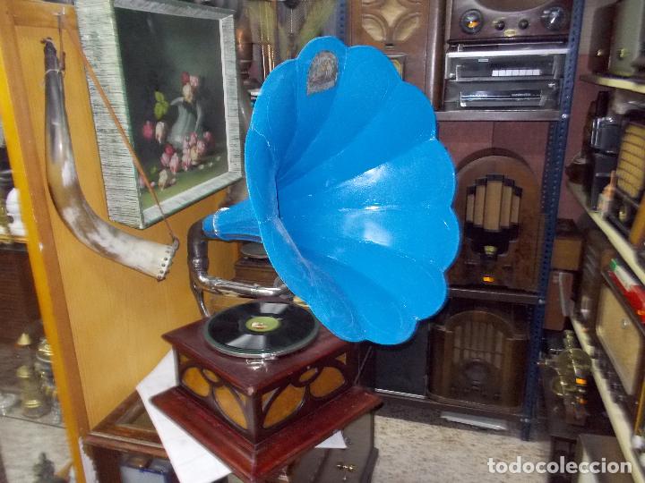Gram&oacute;fonos y gramolas: Gramofono funcionando - Foto 3