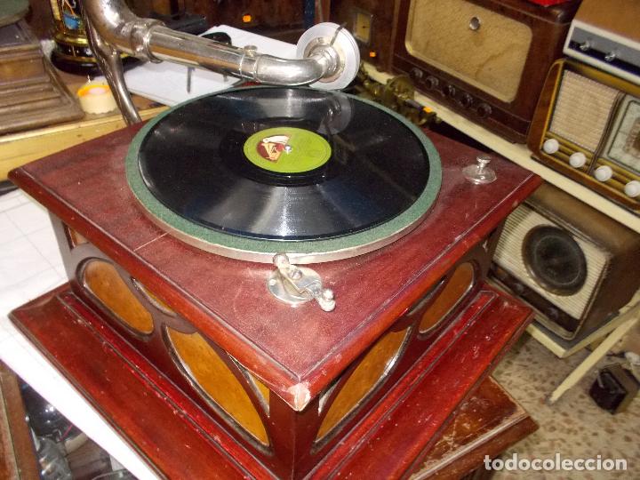 Gram&oacute;fonos y gramolas: Gramofono funcionando - Foto 17