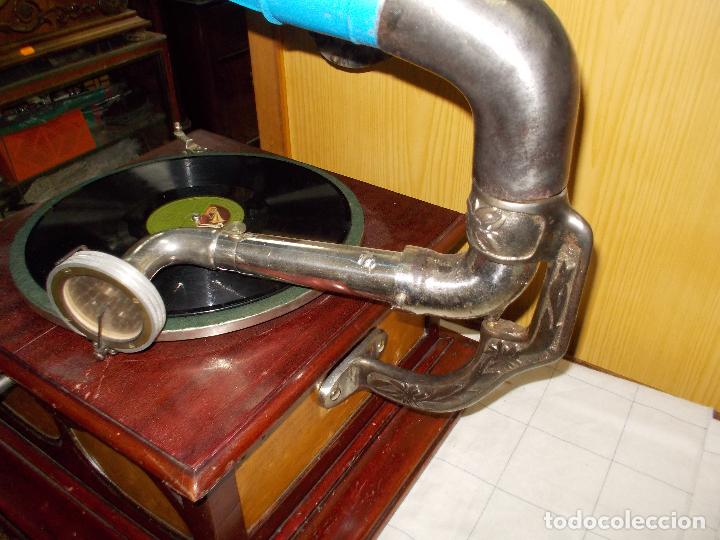 Gram&oacute;fonos y gramolas: Gramofono funcionando - Foto 30