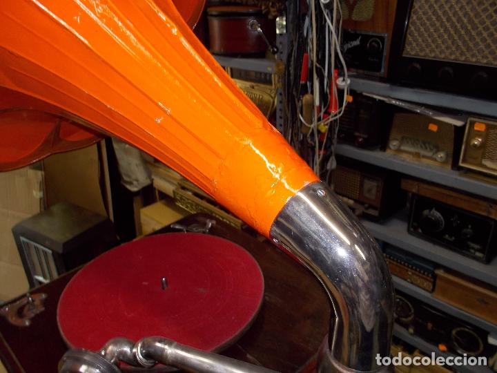 Gram&oacute;fonos y gramolas: gramofono original funcionando - Foto 12