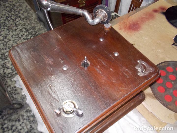 Gram&oacute;fonos y gramolas: gramofono original funcionando - Foto 20