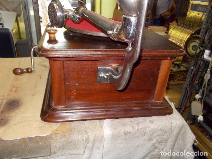 Gram&oacute;fonos y gramolas: gramofono original funcionando - Foto 33