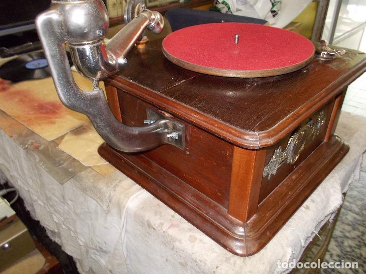 Gram&oacute;fonos y gramolas: gramofono original funcionando - Foto 40