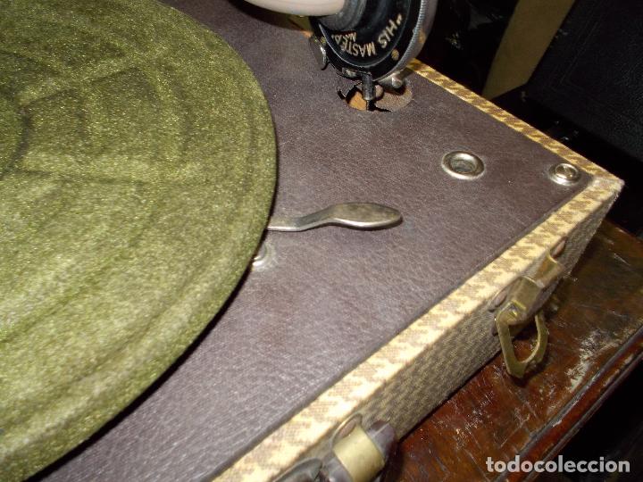 Gram&oacute;fonos y gramolas: Gramola PortafonicFuncionando - Foto 6