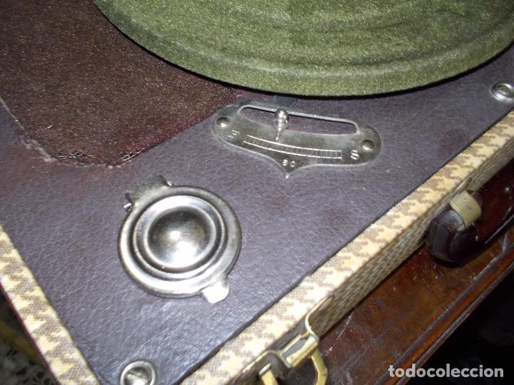 Gram&oacute;fonos y gramolas: Gramola PortafonicFuncionando - Foto 22