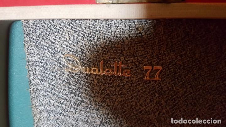 Gram&oacute;fonos y gramolas: Tocadiscos COSMO modelo Dualette 77. - Foto 4