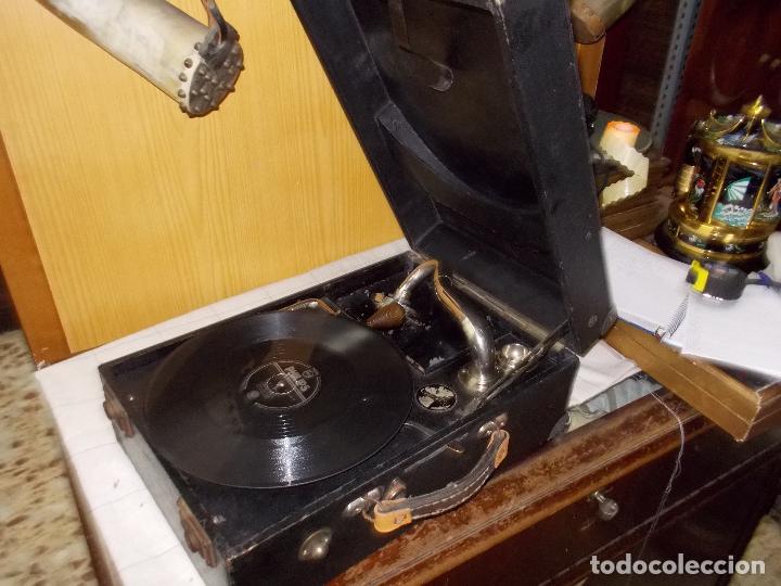 Gram&oacute;fonos y gramolas: gramofono wekend Funcionando - Foto 17