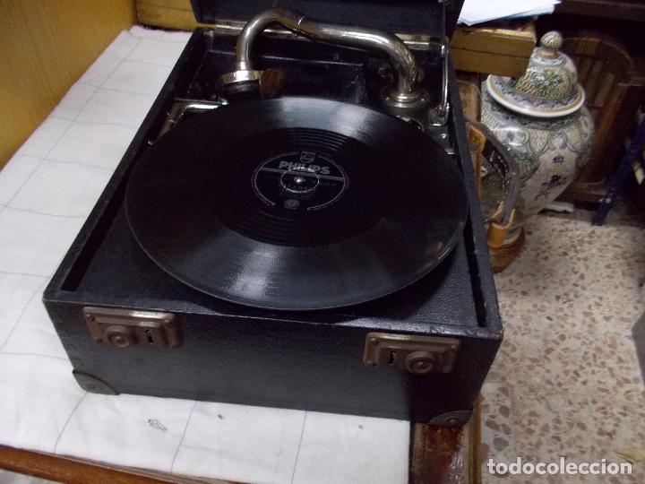 Gram&oacute;fonos y gramolas: gramofono wekend Funcionando - Foto 18