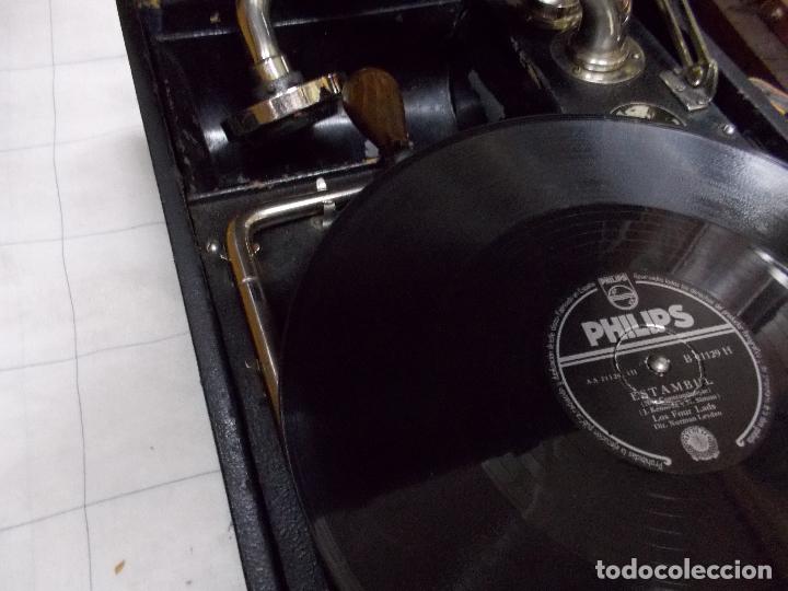 Gram&oacute;fonos y gramolas: gramofono wekend Funcionando - Foto 20