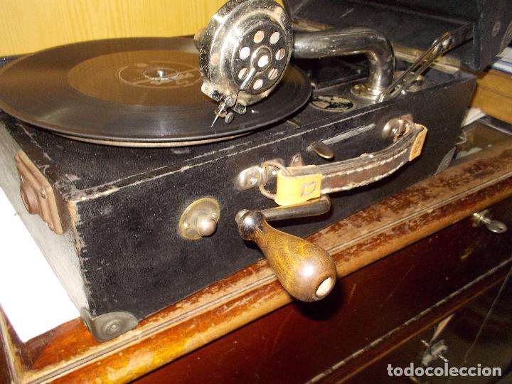Gram&oacute;fonos y gramolas: gramofono wekend Funcionando - Foto 26